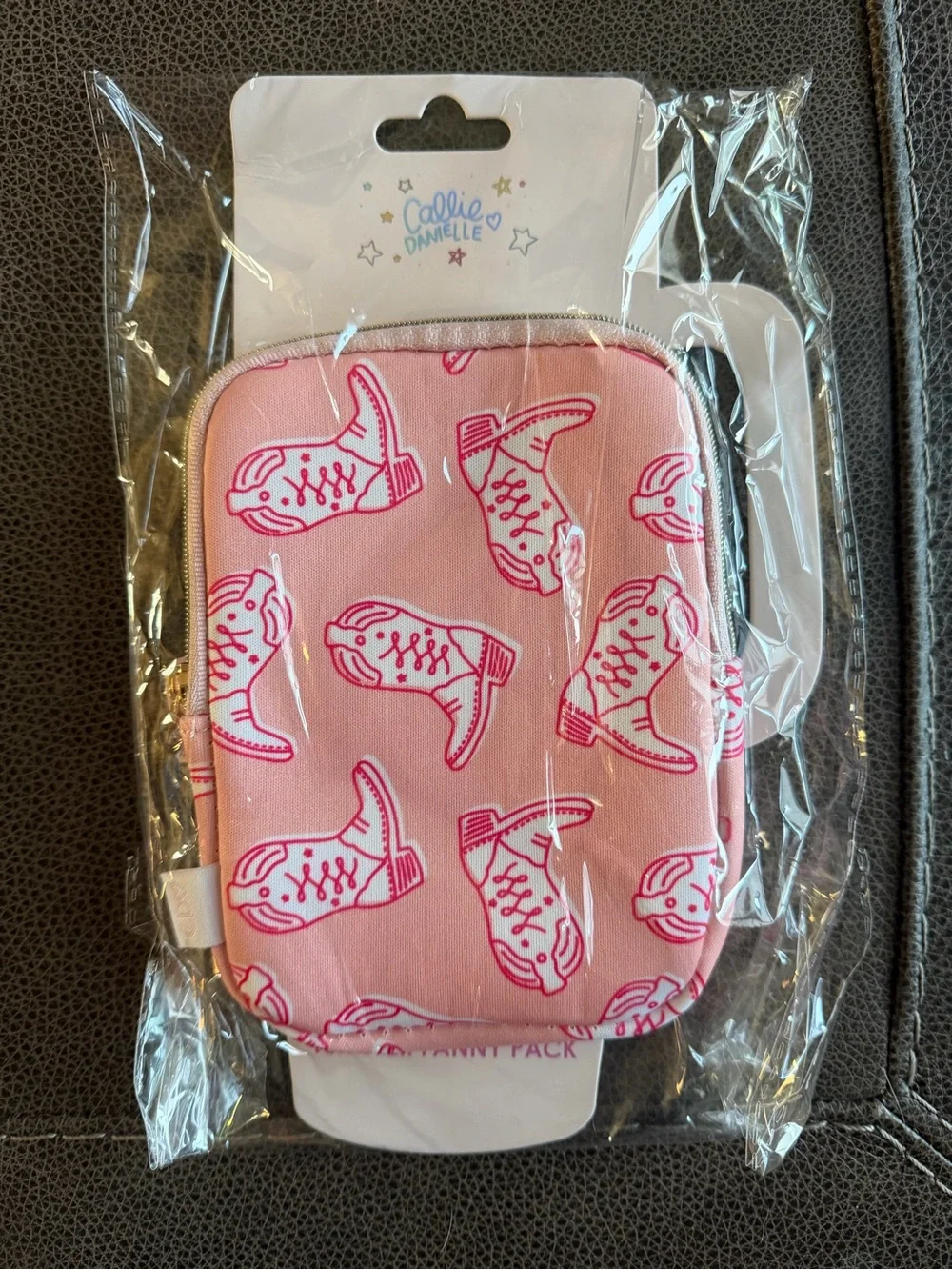 NEW Callie Danielle Cowgirl Boot Tumbler Accessory Pouch